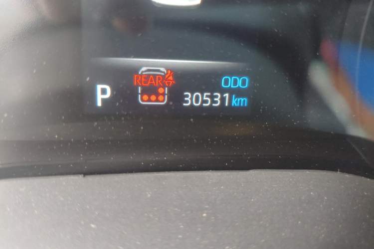 Used Toyota Granvia 2024 2.5L Hybrid Comfort Edition Odometer Close Up