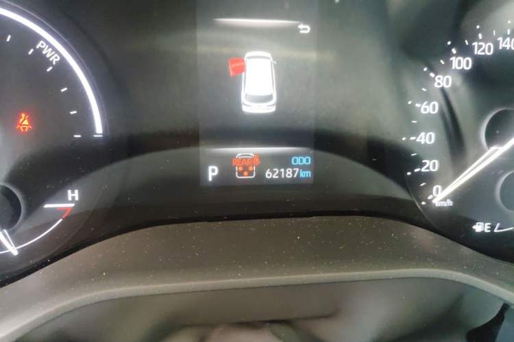 Used Toyota Granvia 2024 2.5L Hybrid Comfort Edition Odometer Close Up