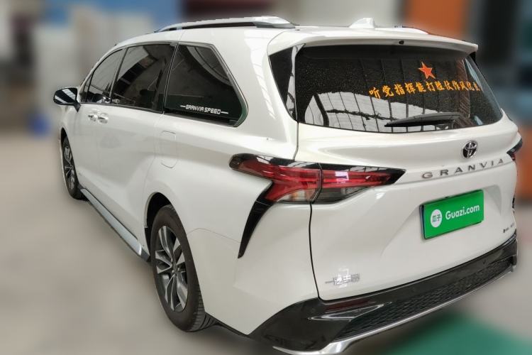 Used Toyota Granvia 2024 2.5L Hybrid Prestige PLUS Four-Wheel Drive Version Rear Left 45 Deg