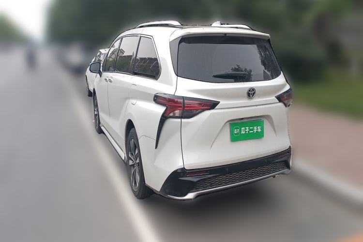 Used Toyota Granvia 2024 2.5L Hybrid Prestige PLUS Four-Wheel Drive Version Rear Left 45 Deg