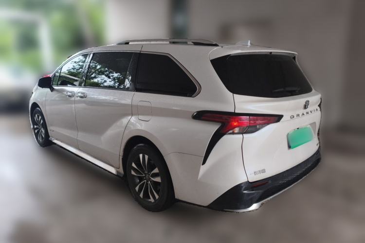 Used Toyota Granvia 2024 2.5L Hybrid Prestige PLUS Four-Wheel Drive Version Rear Left 45 Deg