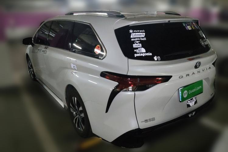 Used Toyota Granvia 2024 2.5L Hybrid Prestige PLUS Four-Wheel Drive Version Rear Left 45 Deg