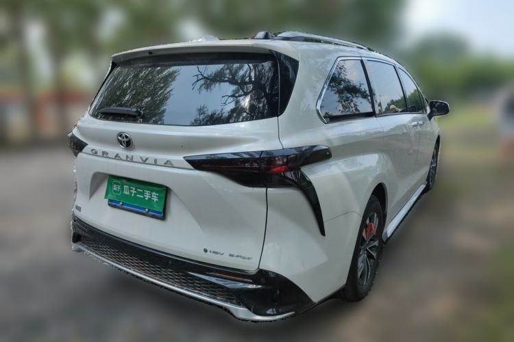 Used Toyota Granvia 2024 2.5L Hybrid Prestige PLUS Four-Wheel Drive Version Rear Right 45 Deg