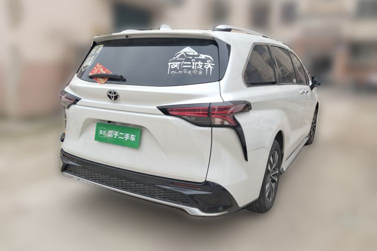 Used Toyota Granvia 2024 2.5L Hybrid Prestige PLUS Four-Wheel Drive Version Rear Right 45 Deg
