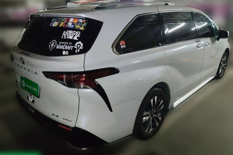 Used Toyota Granvia 2024 2.5L Hybrid Prestige PLUS Four-Wheel Drive Version Rear Right 45 Deg