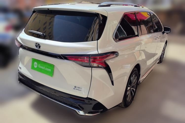 Used Toyota Granvia 2024 2.5L Hybrid Prestige PLUS Four-Wheel Drive Version Rear Right 45 Deg
