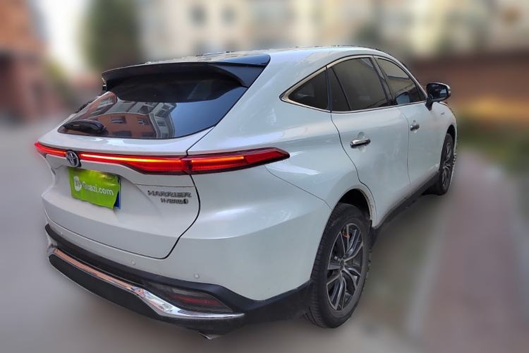 Used Toyota Harrier 2022 Dual-Engine 2.5L CVT Two-Wheel Drive Luxury Edition Rear Right 45 Deg