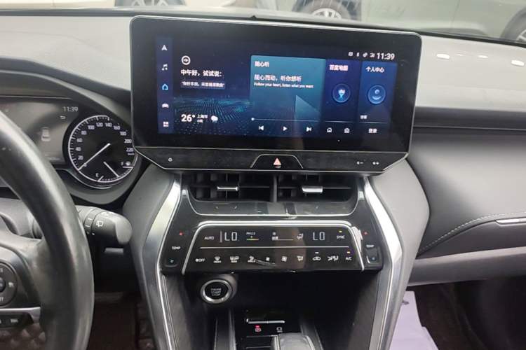 Used Toyota Harrier 2022 2.0L CVT Two-Wheel Drive Deluxe Edition Audio And AC Panel