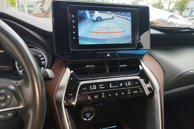 Used Toyota Harrier 2022 2.0L CVT Two-Wheel Drive Luxury Edition Audio And AC Panel