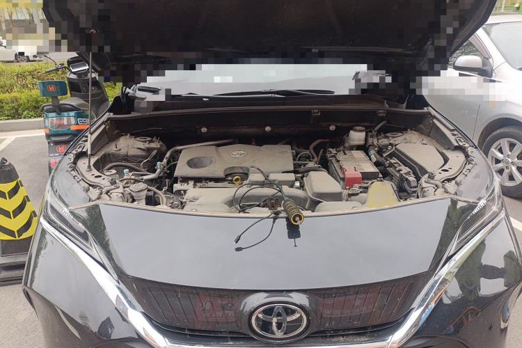 Used Toyota Harrier 2022 2.0L CVT Two-Wheel Drive Entry Version Engine Bay