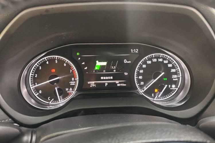 Used Toyota Harrier 2022 2.0L CVT Two-Wheel Drive Luxury Edition Instrument Cluster