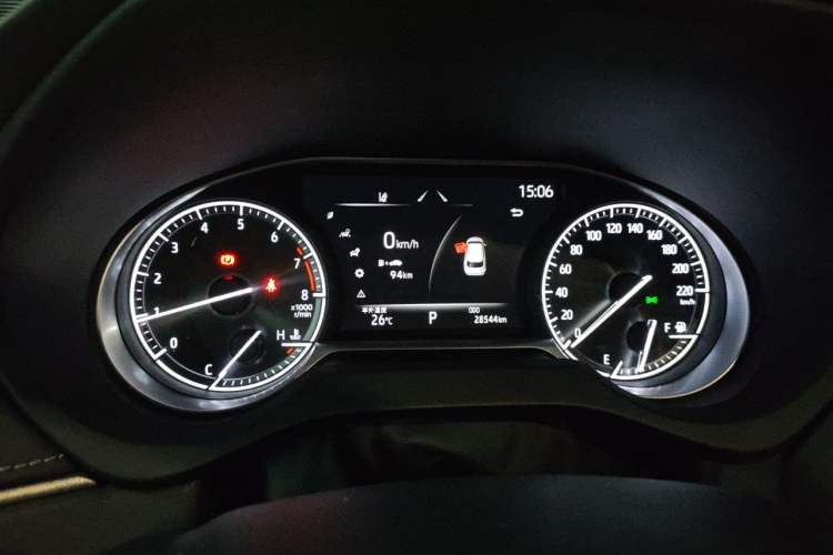 Used Toyota Harrier 2022 2.0L CVT Two-Wheel Drive Deluxe Edition Instrument Cluster