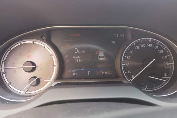 Used Toyota Harrier 2022 2.0L CVT Two-Wheel Drive Deluxe Edition Instrument Cluster