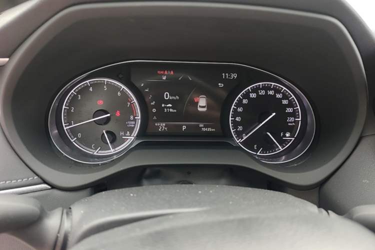 Used Toyota Harrier 2022 2.0L CVT Two-Wheel Drive Deluxe Edition Instrument Cluster