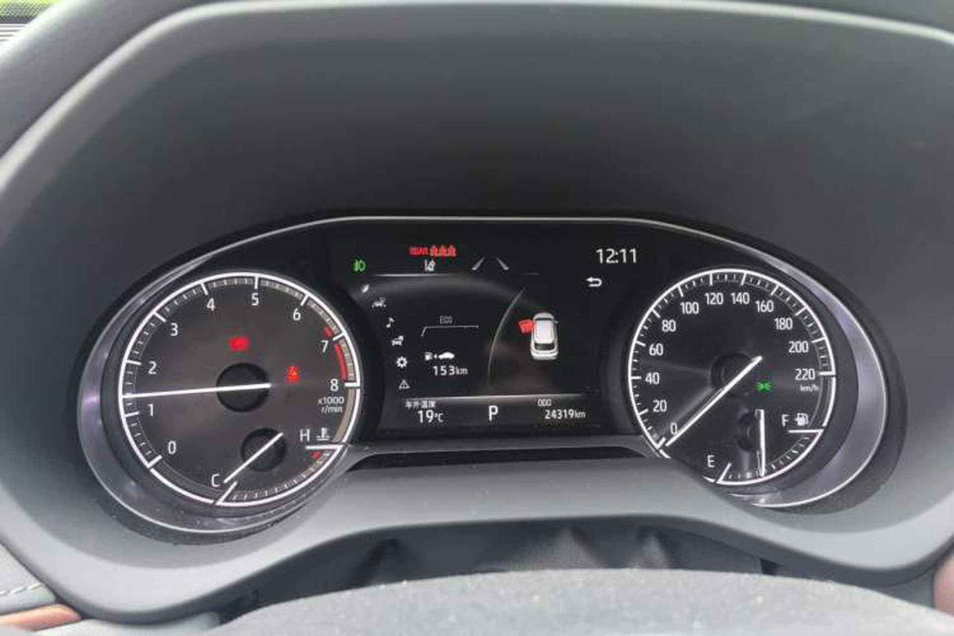 Used Toyota Harrier 2022 2.0L CVT Two-Wheel Drive Deluxe Edition Instrument Cluster