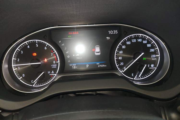 Used Toyota Harrier 2022 2.0L CVT Two-Wheel Drive Deluxe Edition Instrument Cluster