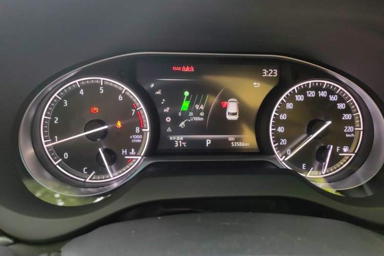 Used Toyota Harrier 2022 2.0L CVT Two-Wheel Drive Deluxe Edition Instrument Cluster