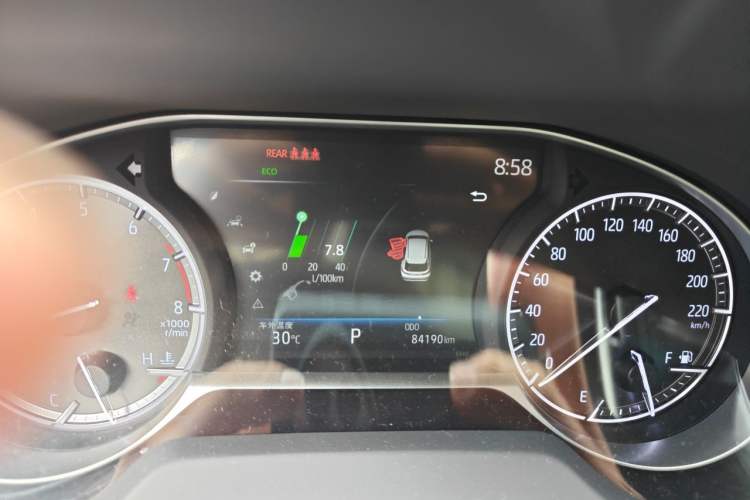 Used Toyota Harrier 2022 2.0L CVT Two-Wheel Drive Luxury Edition Instrument Cluster