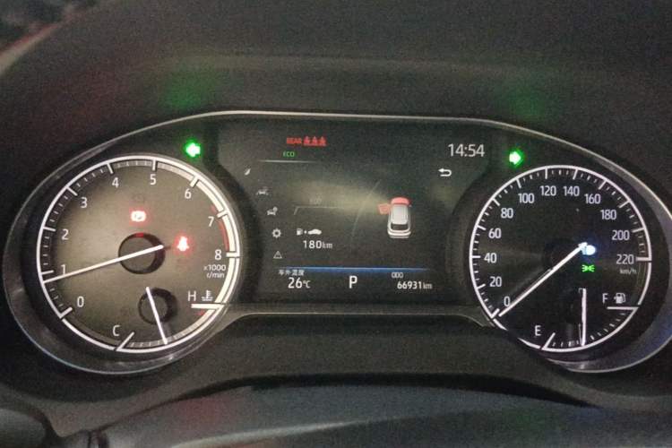Used Toyota Harrier 2022 2.0L CVT Two-Wheel Drive Entry Version Instrument Cluster