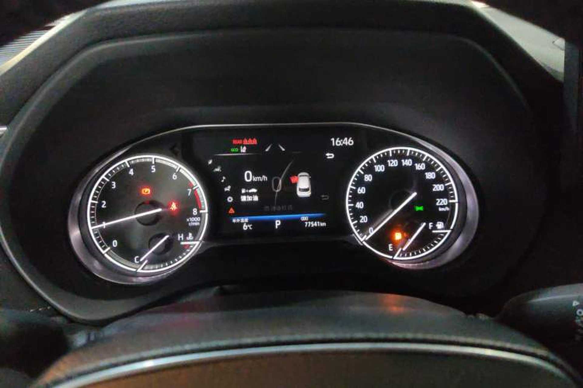 Used Toyota Harrier 2022 2.0L CVT Two-Wheel Drive Deluxe Edition Instrument Cluster
