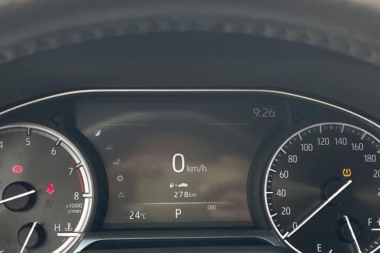 Used Toyota Harrier 2022 2.0L CVT Two-Wheel Drive Luxury Edition Instrument Cluster