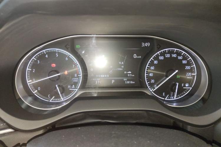 Used Toyota Harrier 2022 2.0L CVT Two-Wheel Drive Deluxe Edition Instrument Cluster