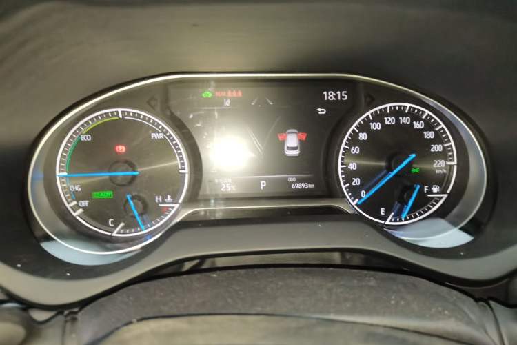 Used Toyota Harrier 2022 Dual-Engine 2.5L CVT Two-Wheel Drive Luxury Edition Instrument Cluster