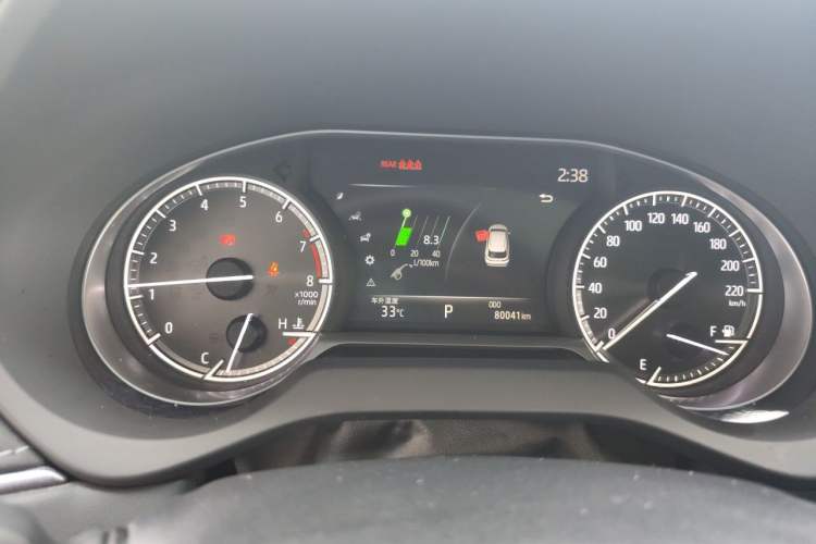 Used Toyota Harrier 2022 2.0L CVT Two-Wheel Drive Luxury Edition Instrument Cluster