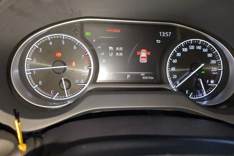 Used Toyota Harrier 2022 2.0L CVT Two-Wheel Drive Deluxe Edition Instrument Cluster