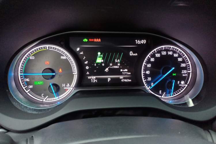 Used Toyota Harrier 2022 Dual-Engine 2.5L CVT Four-Wheel Drive Luxury Edition Instrument Cluster