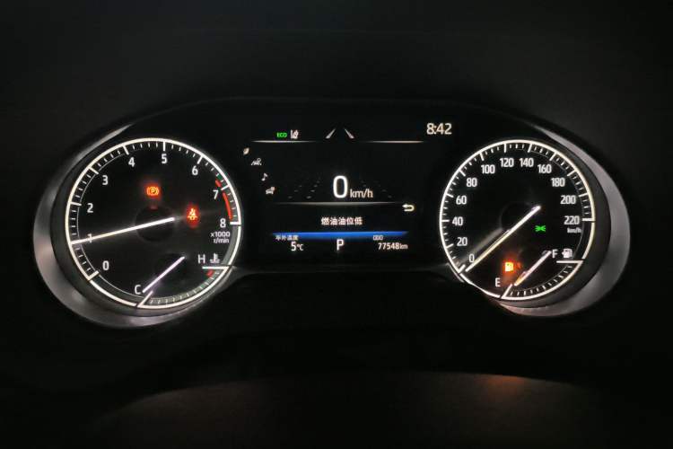 Used Toyota Harrier 2022 2.0L CVT Two-Wheel Drive Deluxe Edition Instrument Cluster