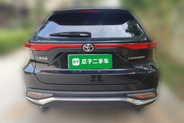 Used Toyota Harrier 2022 2.0L CVT Two-Wheel Drive Entry Version Rear