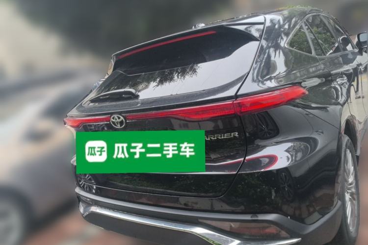 Used Toyota Harrier 2022 2.0L CVT Two-Wheel Drive Deluxe Edition Rear