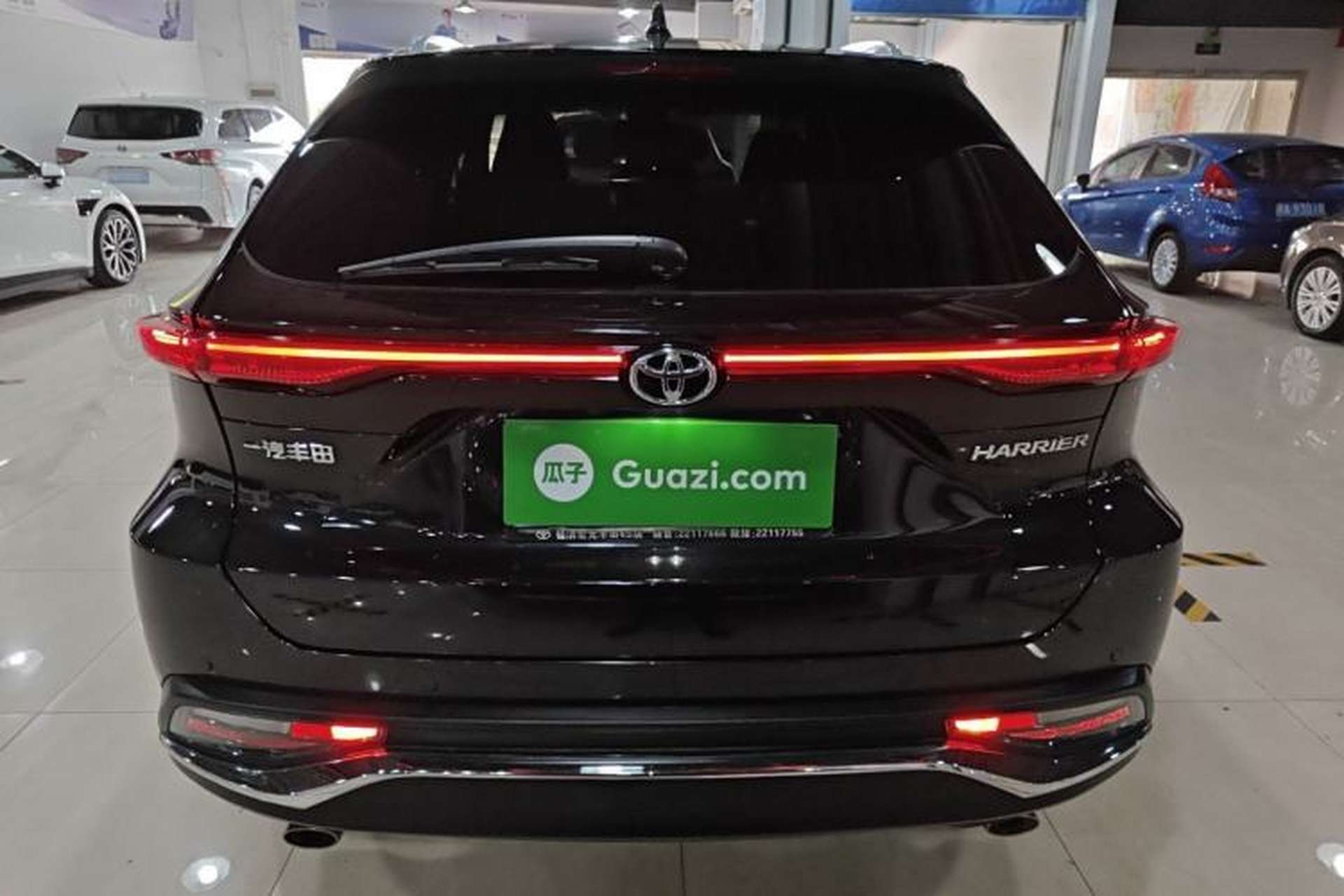 Used Toyota Harrier 2022 2.0L CVT Two-Wheel Drive Luxury Edition Rear