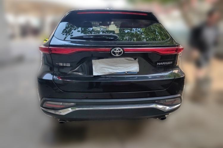 Used Toyota Harrier 2022 2.0L CVT Two-Wheel Drive Deluxe Edition Rear