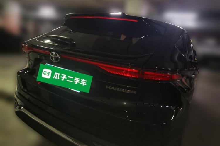 Used Toyota Harrier 2022 2.0L CVT Two-Wheel Drive Deluxe Edition Rear