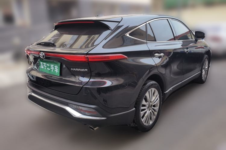 Used Toyota Harrier 2022 2.0L CVT Two-Wheel Drive Deluxe Edition Rear Right 45 Deg