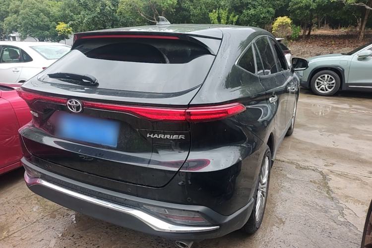 Used Toyota Harrier 2022 2.0L CVT Two-Wheel Drive Deluxe Edition Rear Right 45 Deg