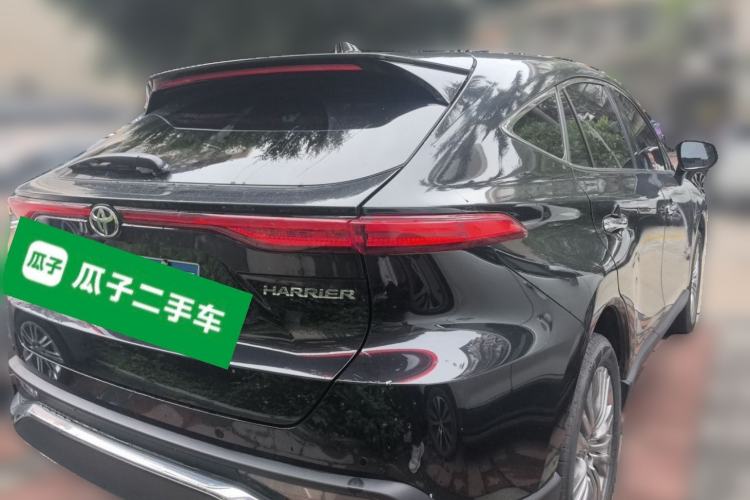 Used Toyota Harrier 2022 2.0L CVT Two-Wheel Drive Deluxe Edition Rear Right 45 Deg