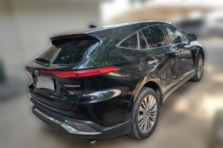 Used Toyota Harrier 2022 2.0L CVT Two-Wheel Drive Deluxe Edition Rear Right 45 Deg
