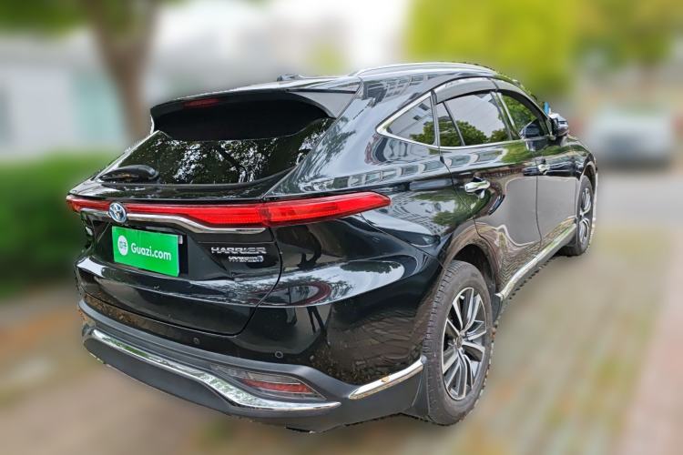 Used Toyota Harrier 2022 Dual-Engine 2.5L CVT Two-Wheel Drive Luxury Edition Rear Right 45 Deg