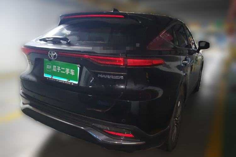Used Toyota Harrier 2022 2.0L CVT Two-Wheel Drive Deluxe Edition Rear Right 45 Deg