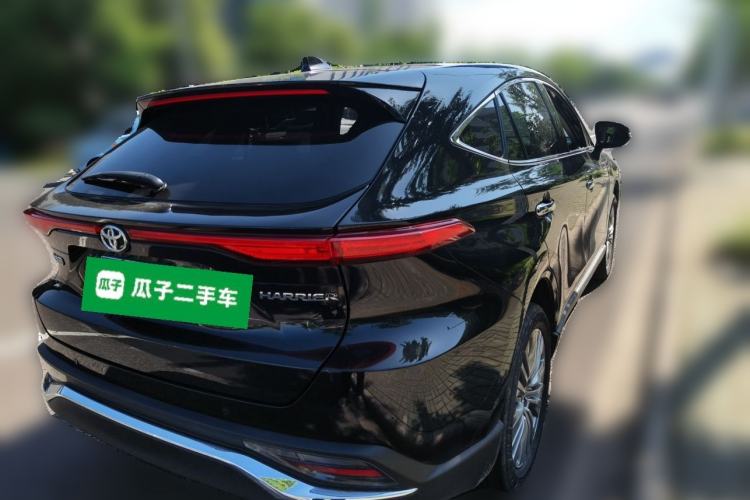 Used Toyota Harrier 2022 2.0L CVT Two-Wheel Drive Deluxe Edition Rear Right 45 Deg