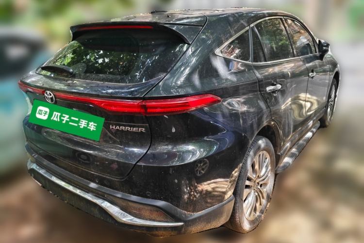 Used Toyota Harrier 2022 2.0L CVT Two-Wheel Drive Deluxe Edition Rear Right 45 Deg