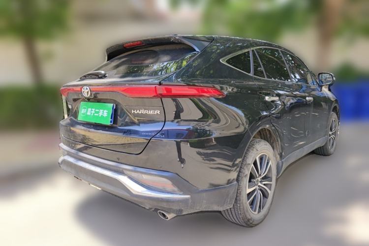 Used Toyota Harrier 2022 2.0L CVT Two-Wheel Drive Luxury Edition Rear Right 45 Deg