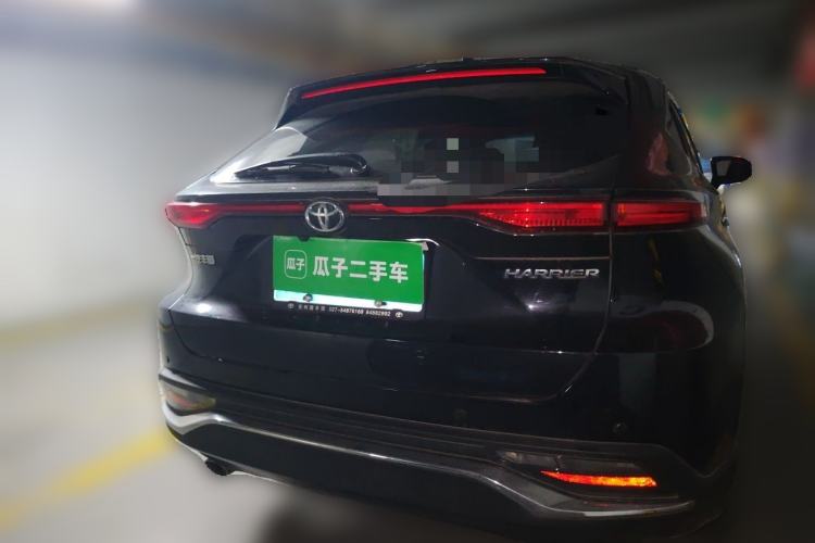 Used Toyota Harrier 2022 2.0L CVT Two-Wheel Drive Deluxe Edition Rear