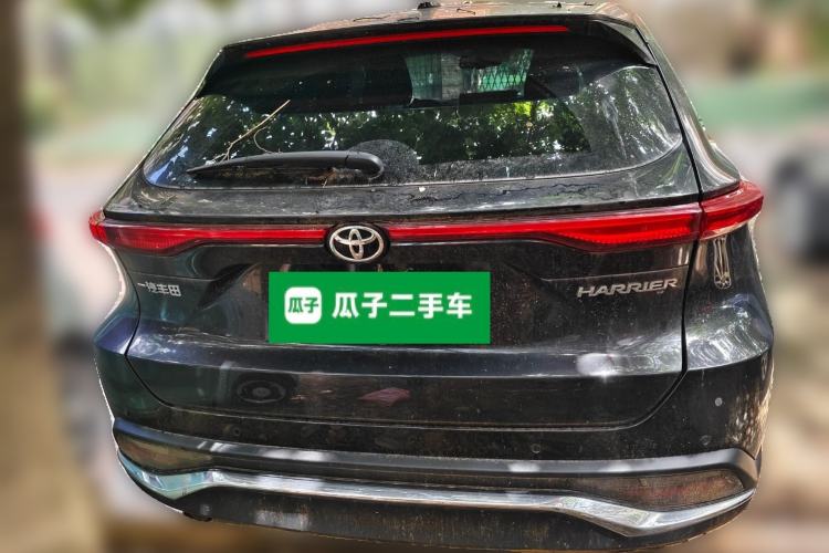 Used Toyota Harrier 2022 2.0L CVT Two-Wheel Drive Deluxe Edition Rear