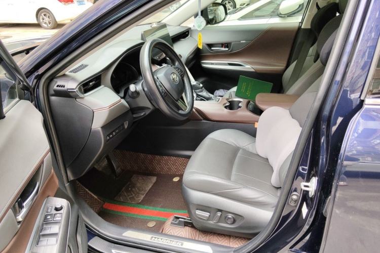 Used Toyota Harrier 2022 Dual-Engine 2.5L CVT Two-Wheel Drive Luxury Edition Driver Seat