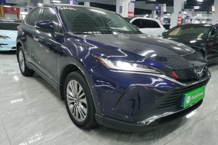 Used Toyota Harrier 2022 Dual-Engine 2.5L CVT Four-Wheel Drive Luxury Edition Front Right 45 Deg