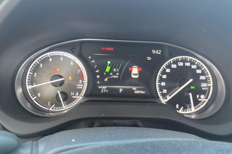 Used Toyota Harrier 2022 2.0L CVT Two-Wheel Drive Deluxe Edition Instrument Cluster